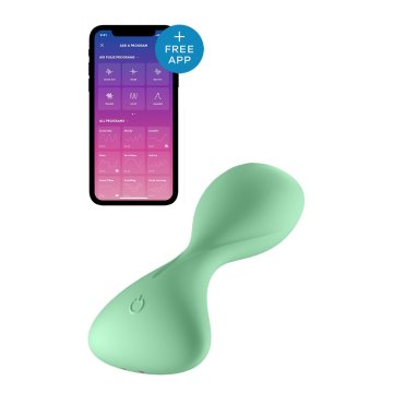 Análna zástrčka Satisfyer Trendsetter Light zelená