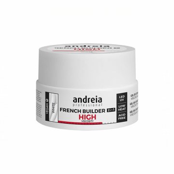 Gél na nechty French Builder High Viscosity Andreia 0BGFW22 Biela (22 g)