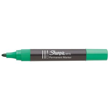 Permanentná fixka Sharpie M15 zelená 12 Kusy