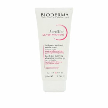 Penový čistiaci gél Bioderma Sensibio DS+ 200 ml