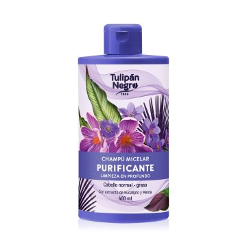 Micelárny šampón Tulipán Negro 400 ml Čistenie