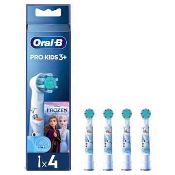 Výmenná hlava Oral-B EB10 4 FFS FROZEN II Modrý/Biely 4 kusov