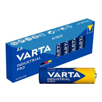 Batérie Varta Industrial Pro AA LR06 1,5 V (10 kusov)