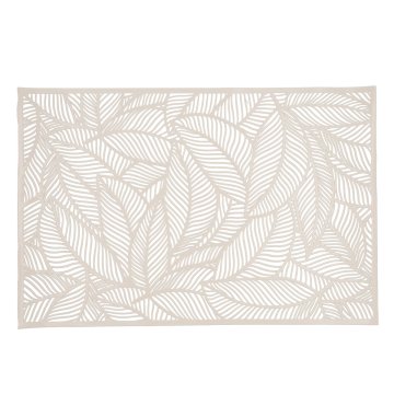 Prestieranie Quid Habitat Listy Béžová 30 x 45 cm (Pack 12x)