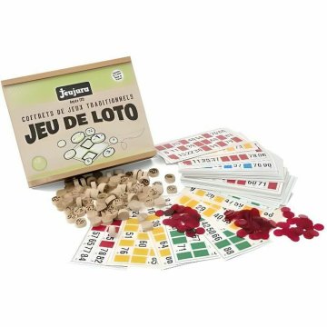 Bingo Loto Game Viacfarebná Drevo