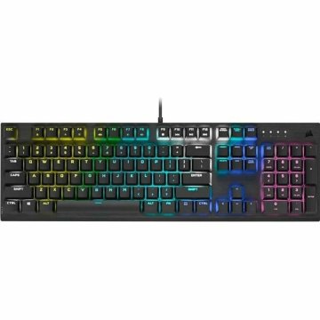 Klávesnica Corsair Čierna Francúzština QWERTY