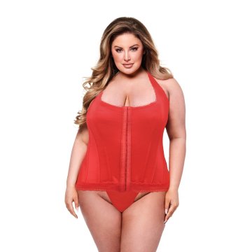 Trikot Baci Lingerie Červená 3XL/4XL