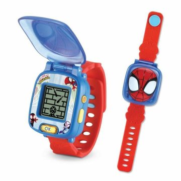 Chytré hodinky Vtech LA MONTRE-JEU INTERACTIVE DE SPIDEY Viacfarebná