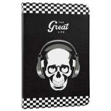 Púzdro na tablet E-Vitta SKULL GREAT LIFE 10,1"