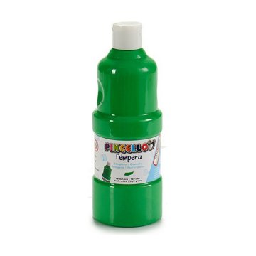 Temperové farby Svetlozelený (400 ml) (6 kusov)