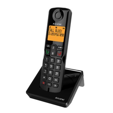 Bezdrôtový telefón Alcatel S280 Čierna