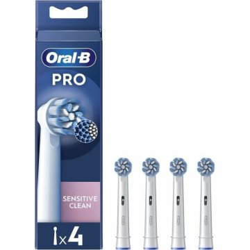 Náhrada pre elektrické kefky na zuby Oral-B Sensitive Clean Pro Biela