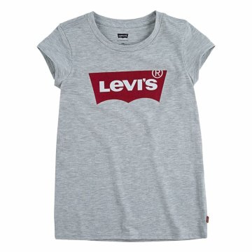 Detské Tričko s krátkym rukávom Levi's Batwing Svetlo šedá