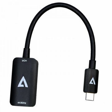 Adaptér USB C na HDMI V7 V7USBCHDMI4K60HZ Čierna 4K Ultra HD