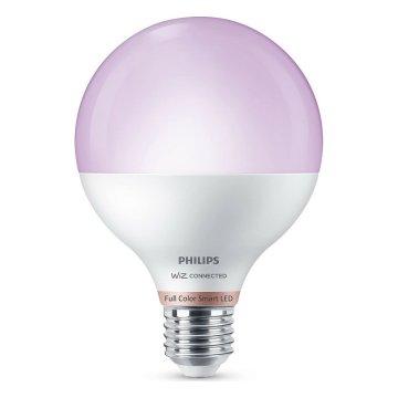 Led baterka Philips Wiz G95 Smart Full Colors F 11 W E27 1055 lm (2200K) (6500 K)