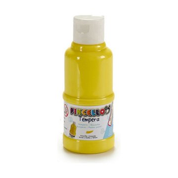 Temperové farby Žltá (120 ml) (12 kusov)