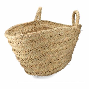 Firewood Basket EDM Esparto Ovál 60 x 45 x 35 cm