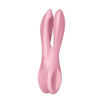 Vibrátor na stimuláciu bodu G Satisfyer Threesome 1 Ružová