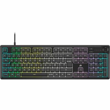 Klávesnica Corsair K55 Core RGB Čierna AZERTY