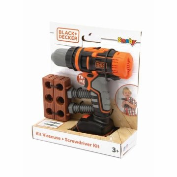 Vŕtačka hračka Smoby Black + Decker