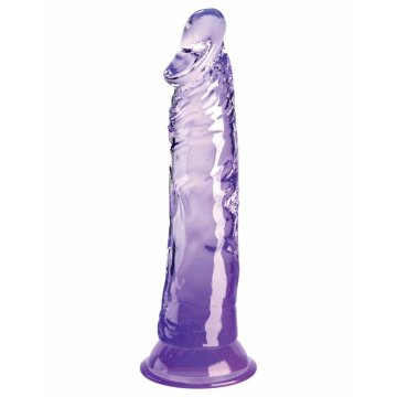 Vibrator Pipedream King Cock Clear Purpurová Viacfarebná