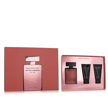 Súprava s dámskym parfumom Narciso Rodriguez Musc Noir Rose For Her EDP 3 Kusy