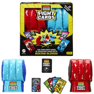 Kartové hry Mattel Rock'Em Sock'Em Fight Cards