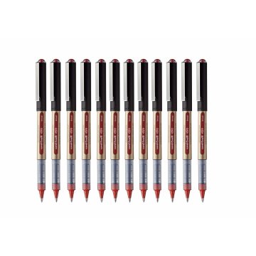 Pero na tekutý atrament Uni-Ball Rollerball Eye Broad UB-150 Červená 1 mm (12 Kusy)