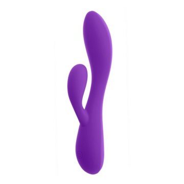 Vibrátor pre dvojicu Dual Stimulation S Pleasures Fialová (11,8 cm)