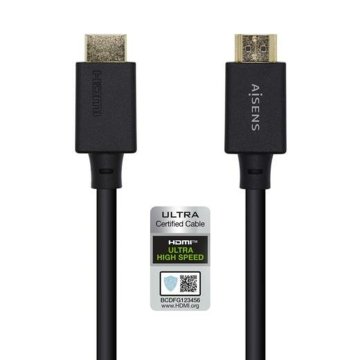 HDMI Kábel Aisens A150-0420 Čierna 50 cm