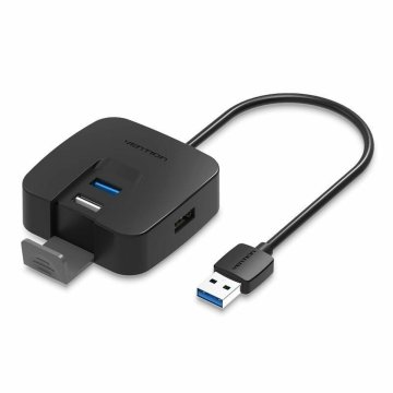 USB rozbočovač Vention CHABF Čierna