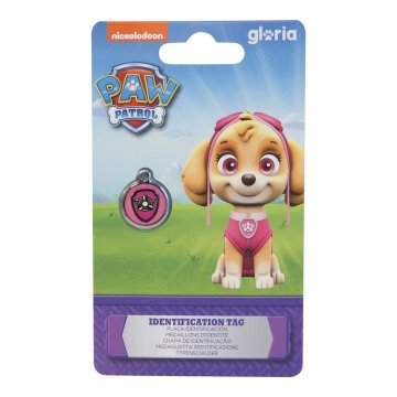 identifikačný štítok na obojok The Paw Patrol Skye Veľkosť S