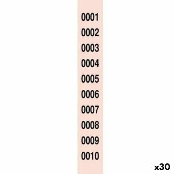 Tombolové lístky 1-2000 (30 kusov)