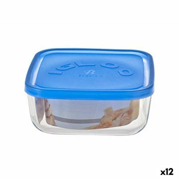 Box Borgonovo 6277815 Modrá 960 ml 15 x 15 x 6,2 cm (12 kusov) (Ø 15 cm)