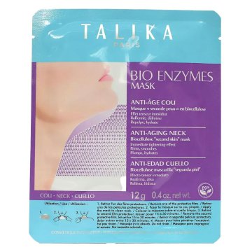 Maska Talika Bio Enzymes 12 g Proti vráskam Krk