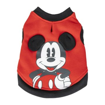 Mikina pre psa Mickey Mouse S Červená