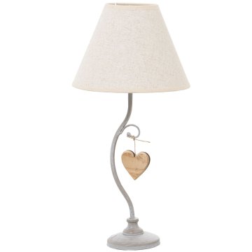 Stolná lampa Alexandra House Living Biela Kov 40 W 23 x 48 x 23 cm