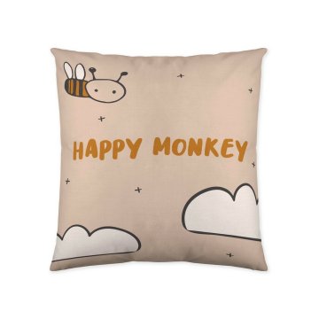 Poťah na vankúš Popcorn Scarf Monkey (60 x 60 cm)