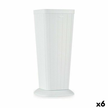 Stojan na dáždniky Stefanplast Elegance Biela Plastické 25 x 57 x 25 cm (6 kusov)