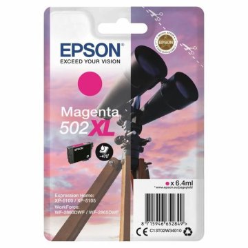 Originálne atramentové náplne Epson Twin XL 502 Purpurová