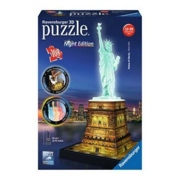 3D Puzzle Night Edition Ravensburger 12596 (108 pcs) 216 Kusy