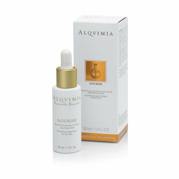 Obnovujúce nočné sérum Nourish Alqvimia (30 ml)