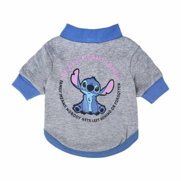 Dog Pyjamas Stitch Sivá Modrá