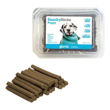 Maškrty pre psov Gloria Snackys Sticks Puppy (800 g) (800 g)