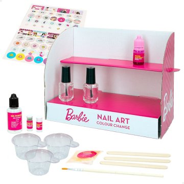 Kit to create Makeup Barbie Studio Color Change Lak na nechty 15 Kusy