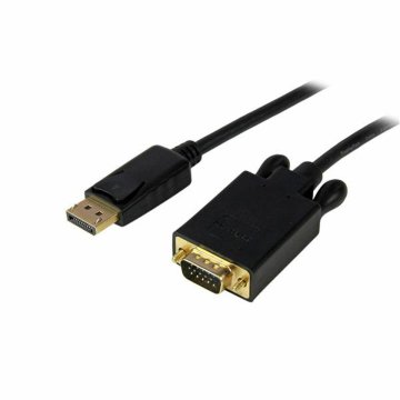 Adaptér DisplayPort na VGA Startech DP2VGAMM10B 3 m Čierna