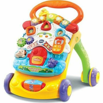 Odrážadlo Vtech Super Trotteur Parlant 2 En 1 Orange (FR) Viacfarebná