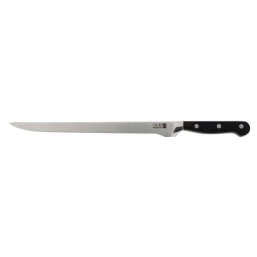 Nôž na krájanie šunky Quid Professional Inox Chef Black Kov 28 cm (Pack 6x)