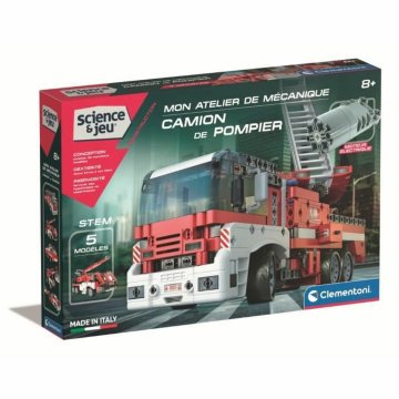 Požiarnické auto Clementoni Fire Truck STEM + 8 rokov 5 Modely