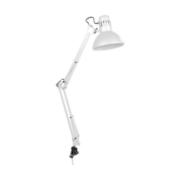 Stolná lampa EDM Melbourne E27 60 W Flexo/Stolná lampa Biela Kov 24 x 98 cm